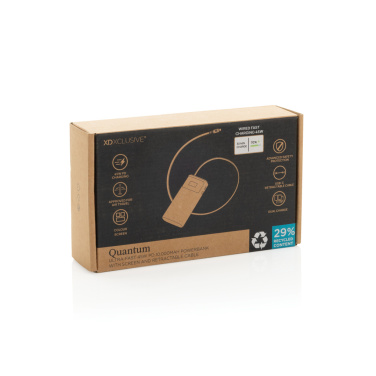 Logotrade werbemittel das Foto: Quantum RCS Ultra-Fast 45W 10.000mAh Powerbank mit Display