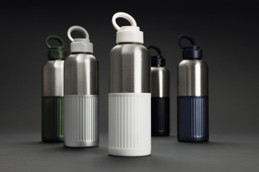 Logotrade Firmengeschenke das Foto: Ripple RCS R-Steel auslaufsichere Wasserflasche 750ml