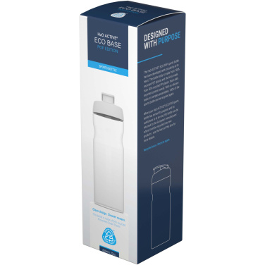 Logotrade werbemittel das Foto: H2O Active® Eco Base 650 ml Sportflasche mit Klappdeckel