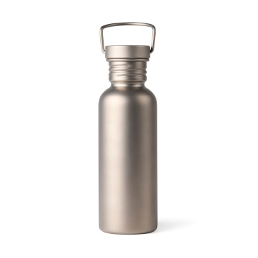 Logotrade Werbegeschenke das Foto: Nordic Drift Trail Ultraleichte Titan-Wasserflasche 600ml