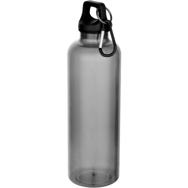 Logotrade werbemittel das Foto: Oregon 750 ml RCS-zertifizierte Trinkflasche aus recyceltem Kunststoff mit Karabinerhaken