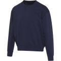 Boris Pullover mit Rundhalsausschnitt in Übergröße aus recycelter 280 g/m2 Bio Baumwolle (OCS), unisex, Marine