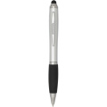 Nash RCS Stylus Kugelschreiber (blaue Tinte), Silber