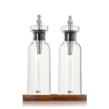 Logotrade Logogeschenke das Foto: AdHoc Menage AromaPour Öl- und Essigspender-Set 300ml