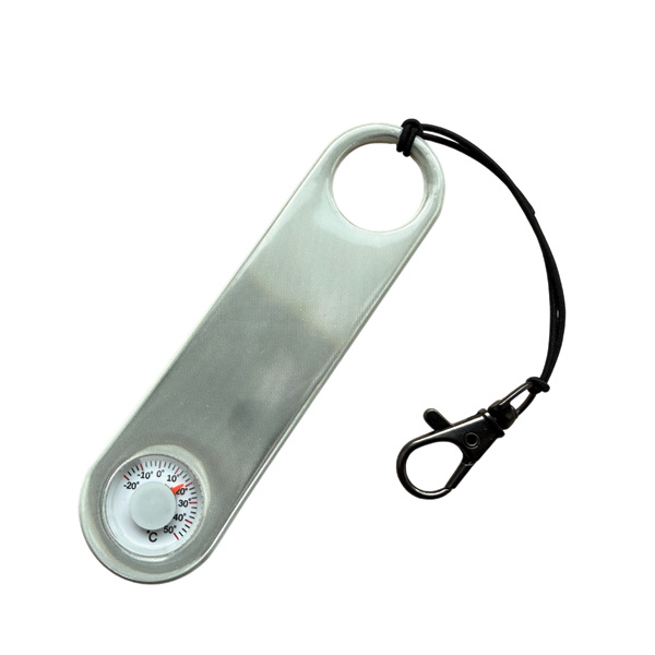 Logotrade Firmengeschenke das Foto: Reflektor mit Thermometer