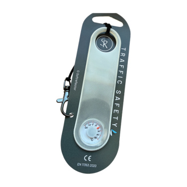 Logotrade werbemittel das Foto: Reflektor mit Thermometer