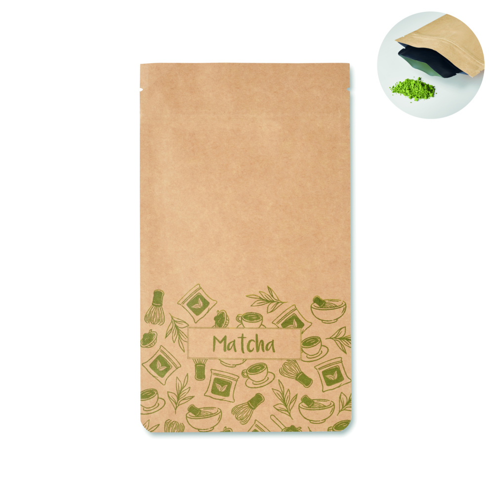 Logotrade Firmengeschenke das Foto: Matcha-Teepulver 10 g