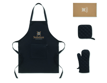 Logotrade Werbegeschenke das Foto: Küchen-Set recy. Baumwolle