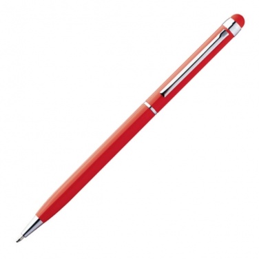 Logotrade corporate gifts photo of: Ball pen with touch pen 'New Orleans'  color red