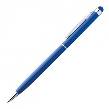 Logotrade promotional items photo of: Ball pen with touch pen 'New Orleans'  color blue
