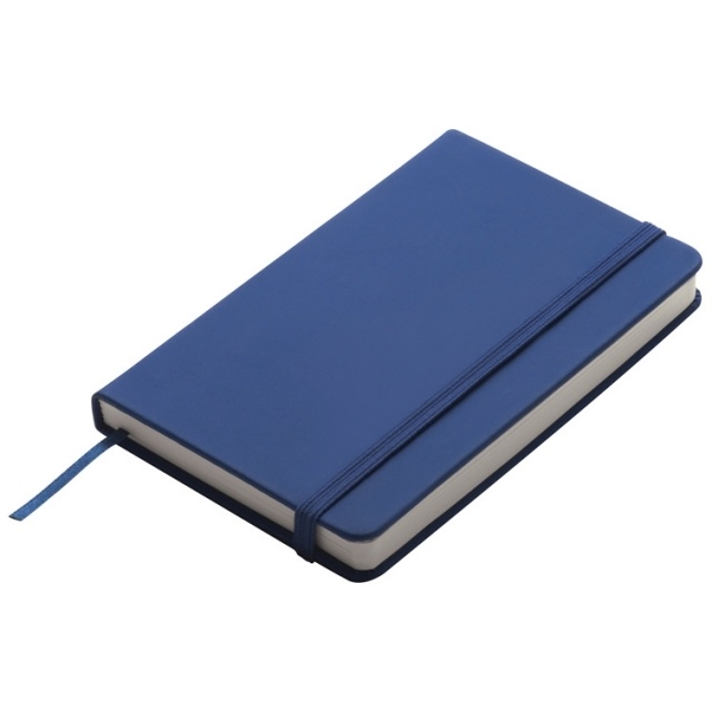 Logotrade business gift image of: Notebook A6 Lübeck, blue