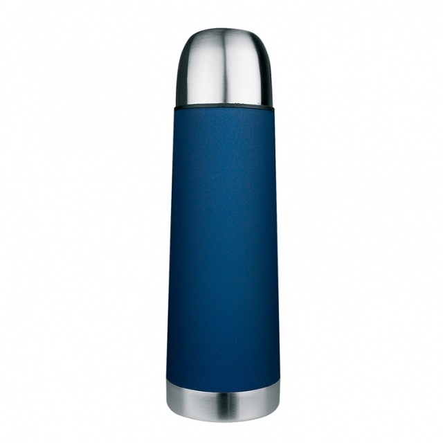 Logotrade promotional giveaway image of: Isolating flask ALBUQUERQUE  color blue