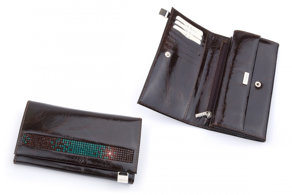Logotrade promotional item image of: Ladies wallet with Swarovski crystals DV 140