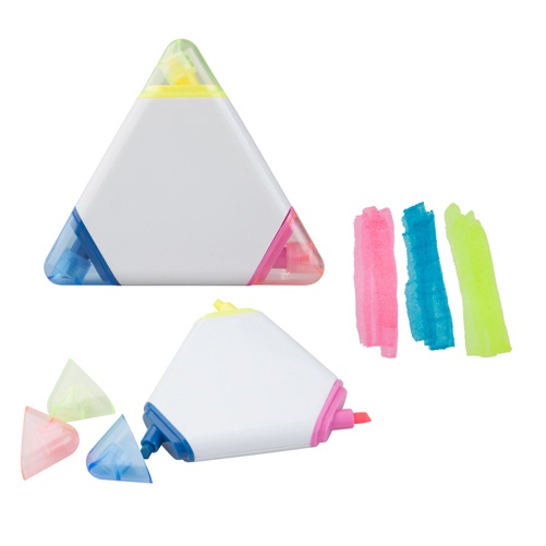 Logotrade advertising product picture of: Highlighter, triangular