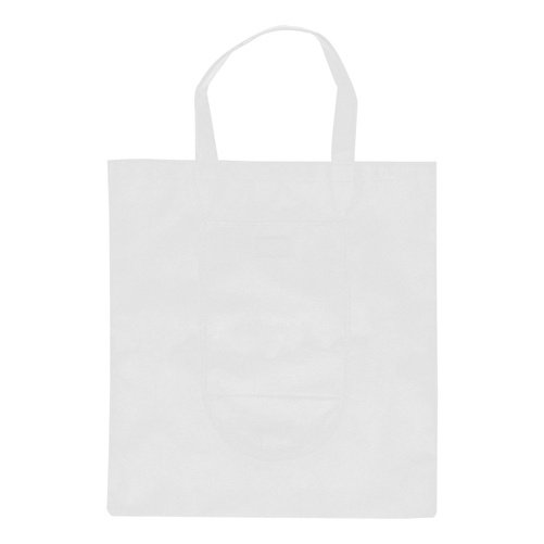 Logo trade promotional gifts picture of: Foldable shopping bag,white