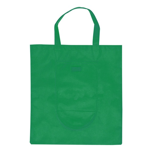 Logo trade promotional gift photo of: Foldable shopping bag, green