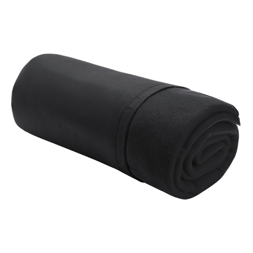 Logo trade promotional giveaway photo of: polar blanket AP781301-10 black