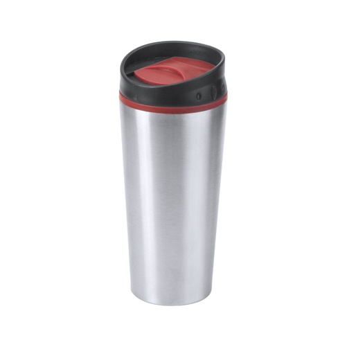 Logo trade promotional merchandise picture of: thermo mug AP781393-05 red