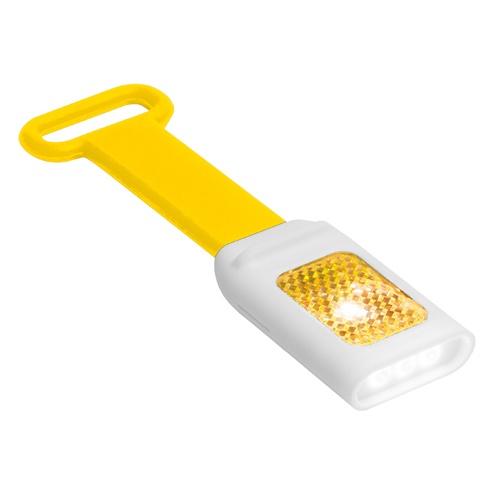 Logo trade promotional giveaways image of: flashlight AP741600-02 yellow