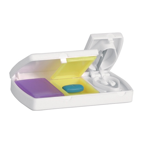 Logotrade promotional product image of: pillbox AP761644 white