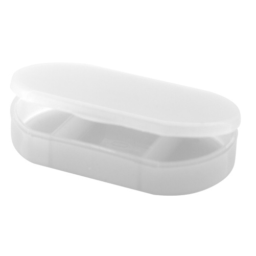 Logotrade promotional product image of: pillbox AP731911-01 white