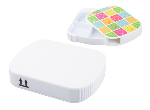 Logotrade promotional giveaways photo of: pillbox AP741187-01 white