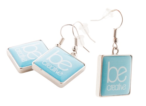Logo trade promotional merchandise picture of: Earrings AP810739