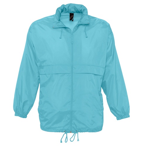 Logo trade corporate gifts image of: unisex jacket, light blue