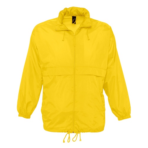 Logo trade promotional merchandise photo of: Unisex jacket, yellow