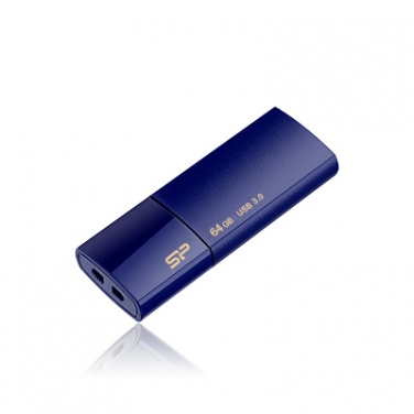 Logotrade corporate gifts photo of: Pendrive Silicon Power 3.0 Blaze B05, blue