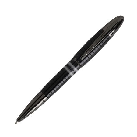 Logotrade promotional giveaway image of: Ballpoint pen Central Resin, grey