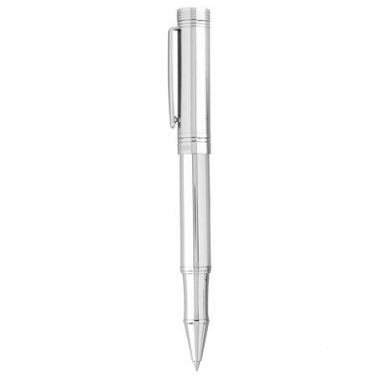 Logo trade advertising products picture of: Rollerball pen Zoom Silver