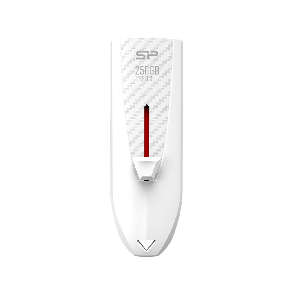 Logo trade promotional items image of: Pendrive Silicon Power Blaze B25 white