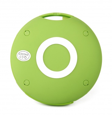 Logotrade promotional giveaway picture of: Silicone mini speaker Bluetooth, green