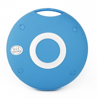 Logo trade corporate gifts image of: Silicone mini speaker Bluetooth, blue