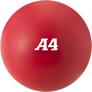 Logotrade promotional merchandise picture of: Cool round stress reliever, red