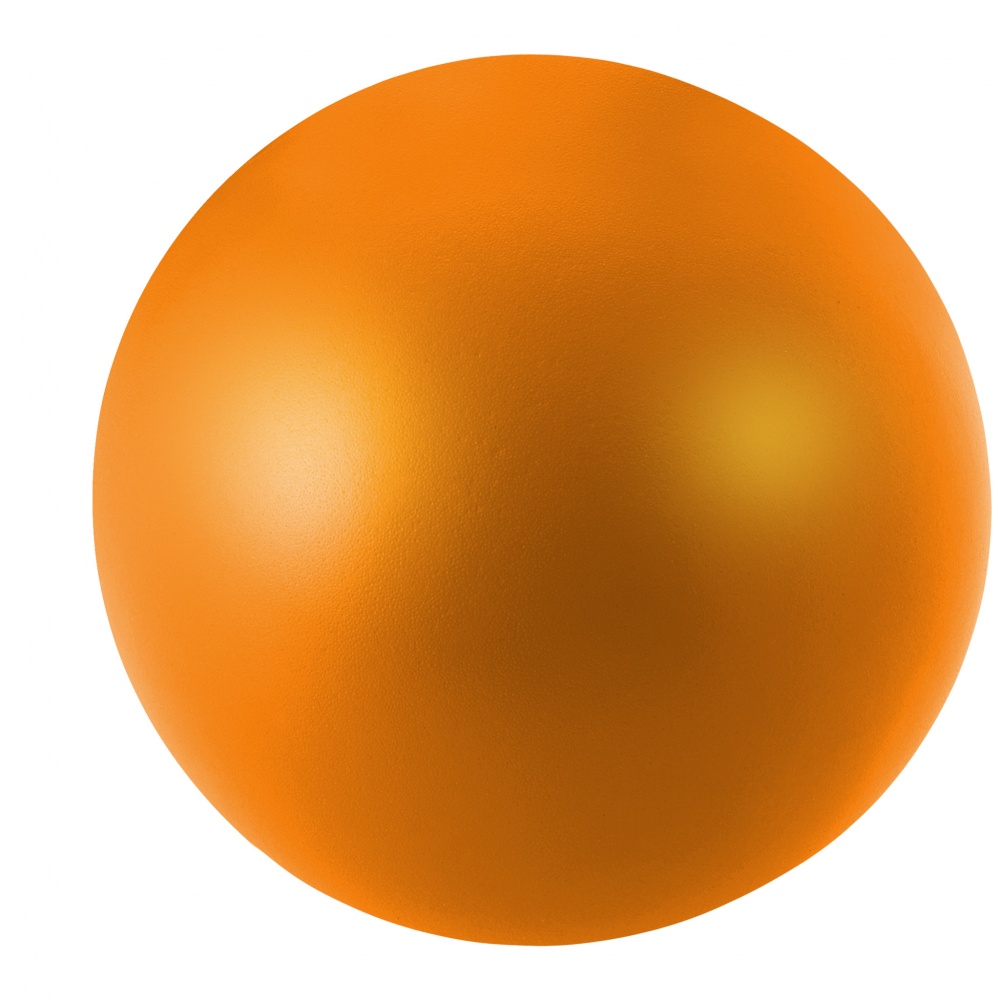 Logotrade promotional merchandise photo of: Cool round stress reliever, orange