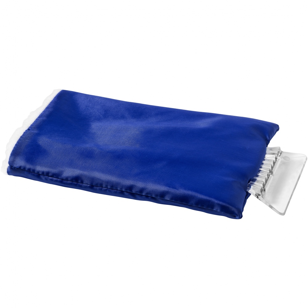 Logo trade promotional products picture of: Colt Ice Scraper with Glove, blue