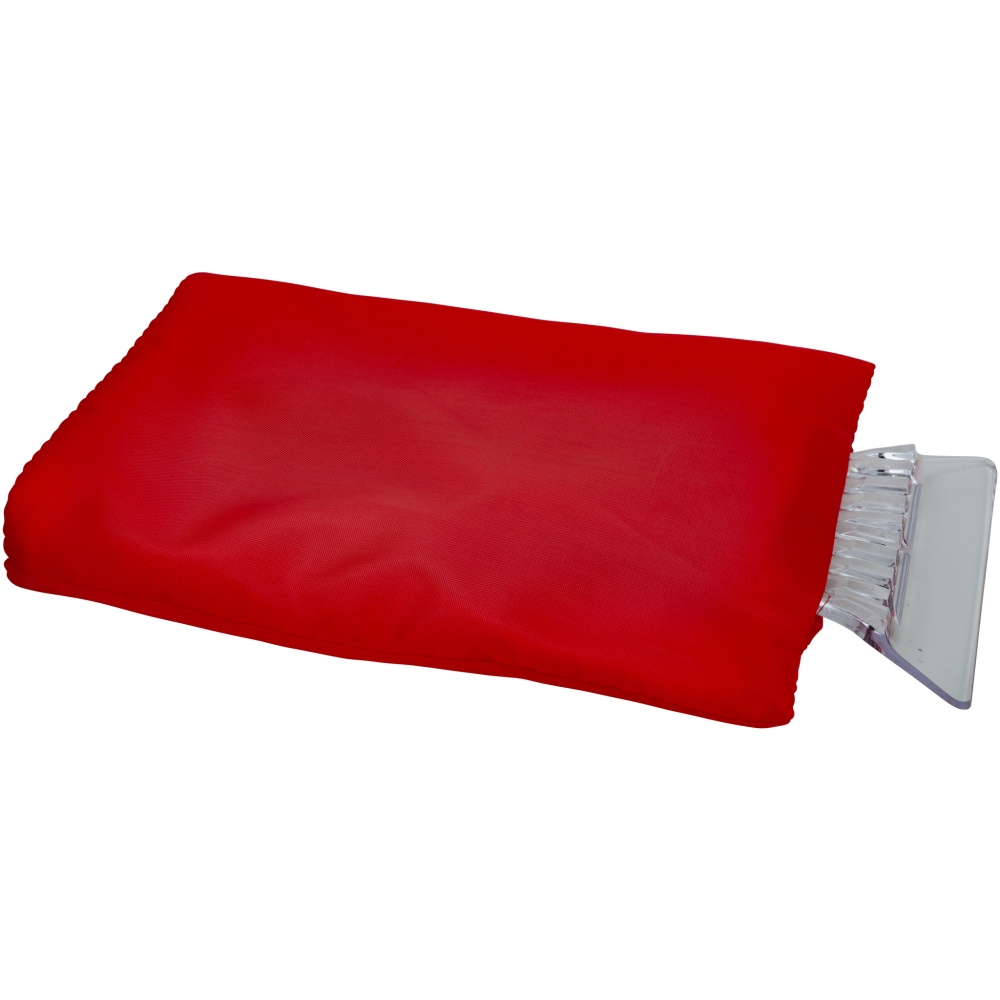Logotrade promotional item image of: Colt Ice Scraper with Glove, red