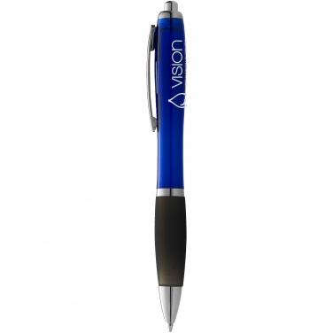 Logotrade promotional item image of: Nash ballpoint pen, blue