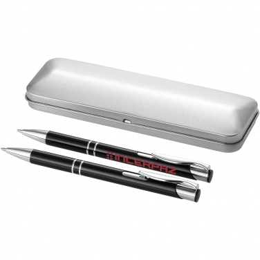 Logotrade promotional giveaway picture of: Dublin pen set, black
