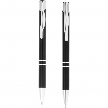 Logotrade promotional item picture of: Dublin pen set, black