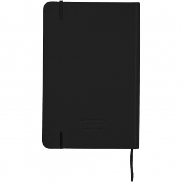 Logotrade promotional product picture of: Executive A4 hard cover notebook, black