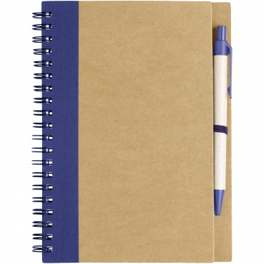 Logotrade promotional items photo of: Priestly notebook with pen, blue