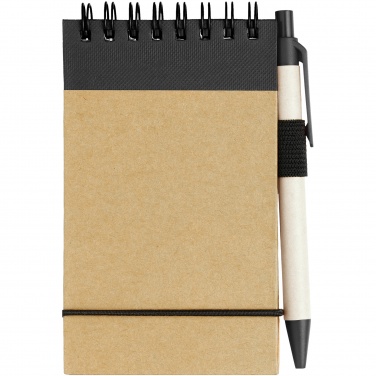 Logotrade promotional products photo of: Zuse jotter with pen, black