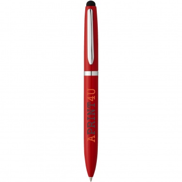 Logo trade promotional merchandise picture of: Brayden stylus ballpoint pen, red