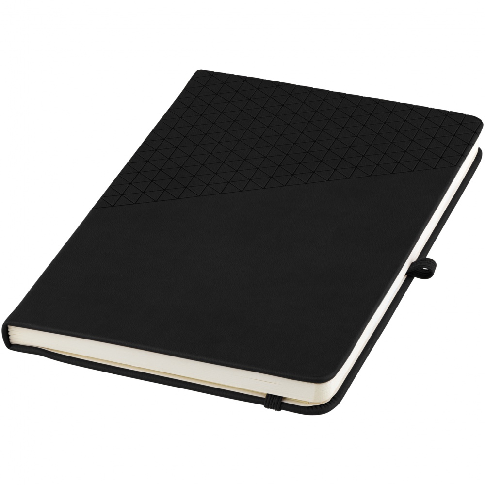 Logotrade promotional merchandise picture of: A5 Theta Notebook, black