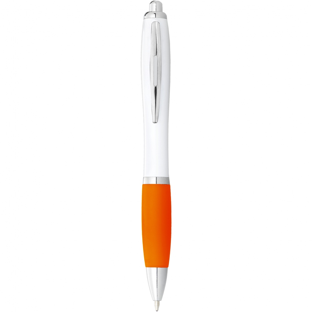 Logotrade promotional item picture of: Nash ballpoint pen, orange