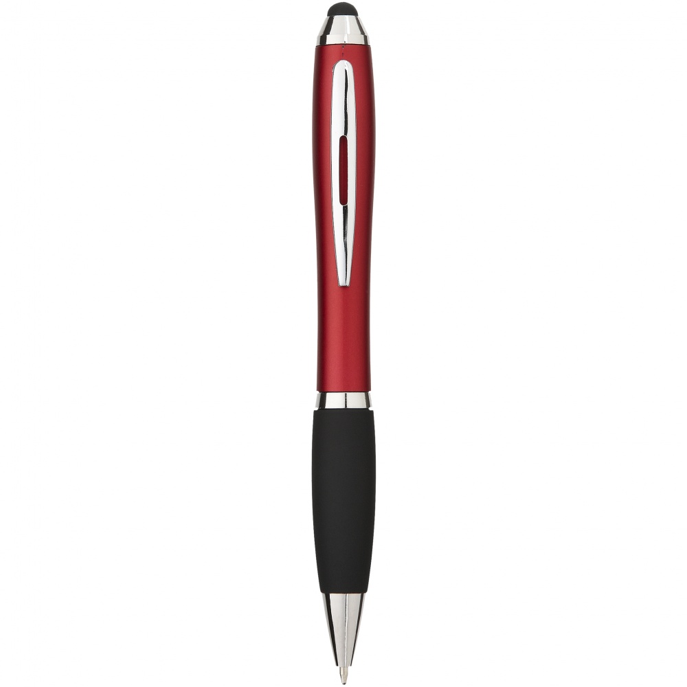 Logotrade advertising product image of: Nash Stylus Ballpoint Pen, red