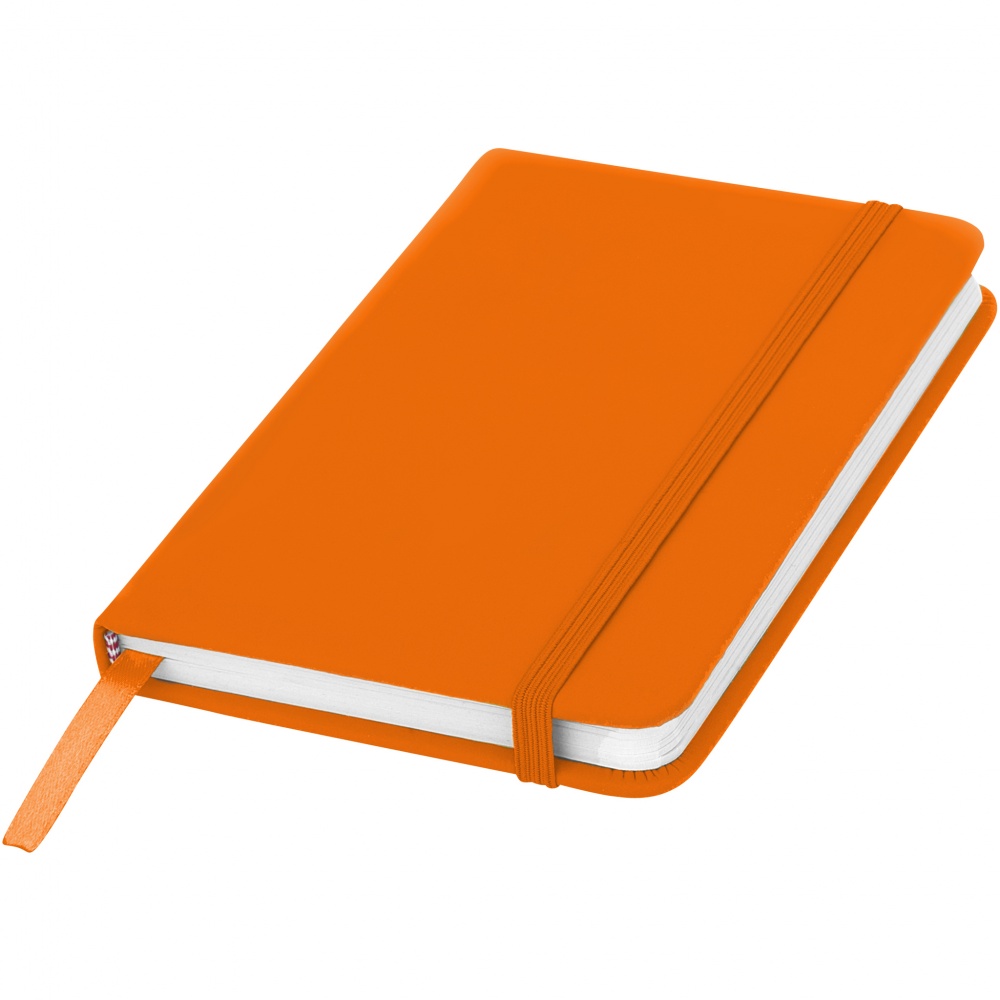 Logo trade promotional merchandise picture of: Spectrum A6 Notebook, orange